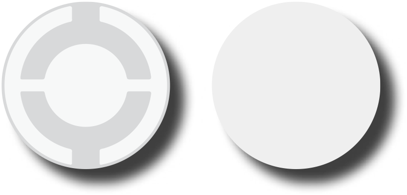 銀アルミ合金電極水晶振動子